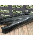 2013-2017 SUBARU BRZ SCION FRS FR-S REAR LOWER SEATS LEATHER OEM YELLOW STICHES